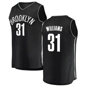 Brooklyn Nets Alondes Williams Jersey - Icon Edition - Men's Fast Break Black