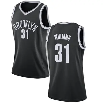 Brooklyn Nets Alondes Williams Jersey - Icon Edition - Women's Swingman Black