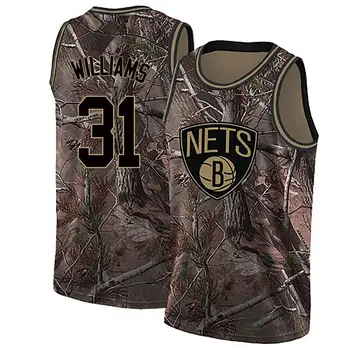 Brooklyn Nets Alondes Williams Realtree Collection Jersey - Men's Swingman Camo