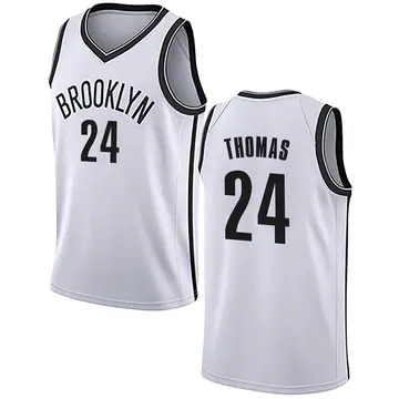 Brooklyn Nets Cam Thomas Jersey - Association Edition - Men's Swingman White