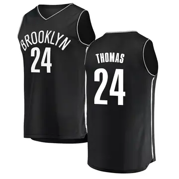 Brooklyn Nets Cam Thomas Jersey - Icon Edition - Men's Fast Break Black