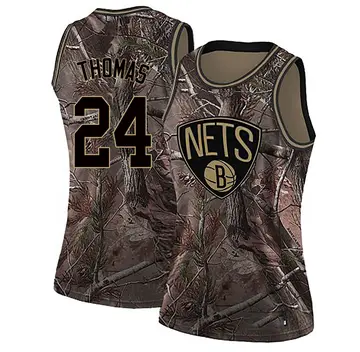 Brooklyn Nets Cam Thomas Realtree Collection Jersey - Women's Swingman Camo