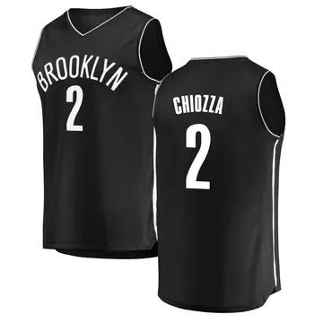Brooklyn Nets Chris Chiozza Jersey - Icon Edition - Youth Fast Break Black