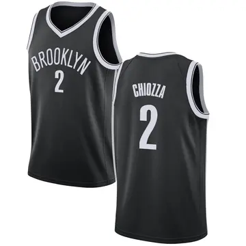 Brooklyn Nets Chris Chiozza Jersey - Icon Edition - Youth Swingman Black