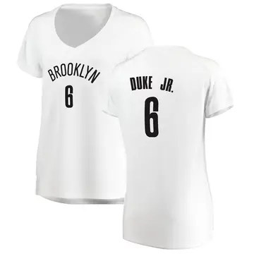Brooklyn Nets David Duke Jr. Jersey - Association Edition - Women's Fast Break White