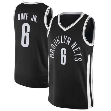 Brooklyn Nets David Duke Jr. Jersey - City Edition - Men's Swingman Black