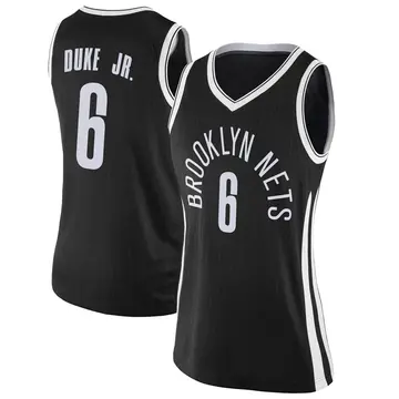 Brooklyn Nets David Duke Jr. Jersey - City Edition - Women's Swingman Black