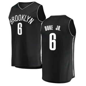 Brooklyn Nets David Duke Jr. Jersey - Icon Edition - Men's Fast Break Black