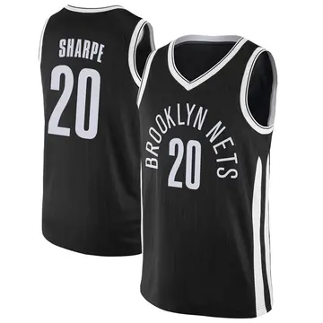 Brooklyn Nets Day'Ron Sharpe Jersey - City Edition - Men's Swingman Black