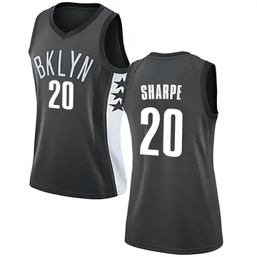Brooklyn Nets Day'Ron Sharpe Jersey - Statement Edition - Women's Swingman Gray