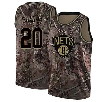 Brooklyn Nets Day'Ron Sharpe Realtree Collection Jersey - Youth Swingman Camo