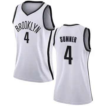 Brooklyn Nets Edmond Sumner Jersey - Association Edition - Women's Swingman White