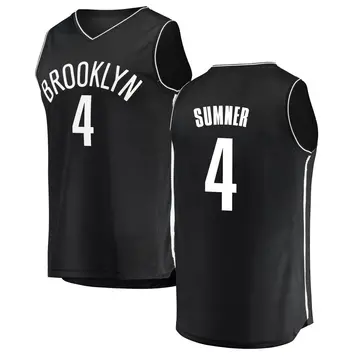 Brooklyn Nets Edmond Sumner Jersey - Icon Edition - Men's Fast Break Black