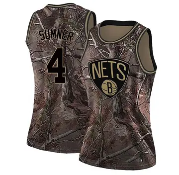 Brooklyn Nets Edmond Sumner Realtree Collection Jersey - Women's Swingman Camo