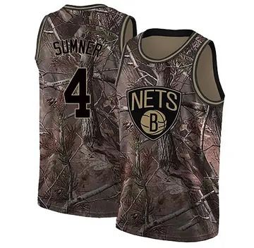 Brooklyn Nets Edmond Sumner Realtree Collection Jersey - Youth Swingman Camo