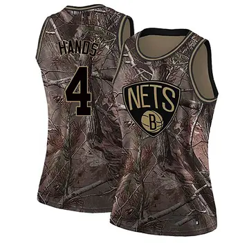 Brooklyn Nets Jaylen Hands Realtree Collection Jersey - Women's Swingman Camo