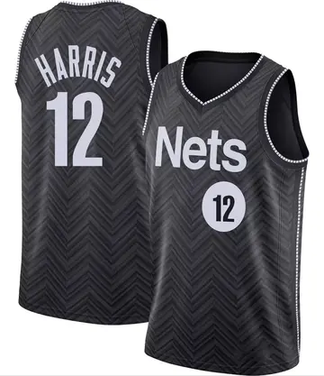 Brooklyn Nets Joe Harris 2020/21 Jersey - Earned Edition - Men's Swingman Black