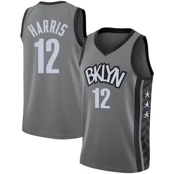 Brooklyn Nets Joe Harris 2020/21 Jersey - Statement Edition - Men's Swingman Gray