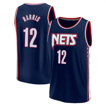 Brooklyn Nets Joe Harris 2021/22 Replica City Edition Jersey - Men's Fast Break Navy