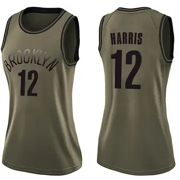 Brooklyn Nets Joe Harris Salute to Service Jersey - Women's Swingman Green