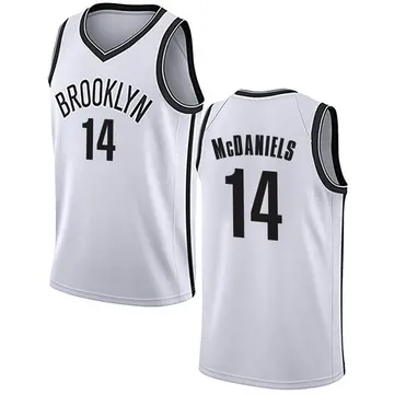 Brooklyn Nets KJ McDaniels Jersey - Association Edition - Men's Swingman White