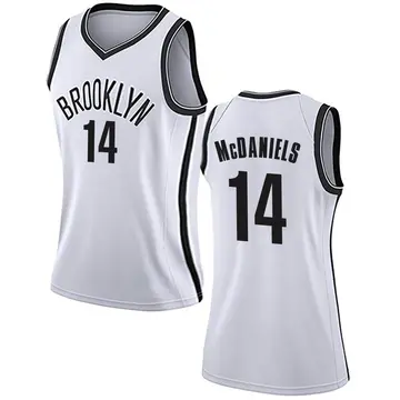 Brooklyn Nets KJ McDaniels Jersey - Association Edition - Women's Swingman White