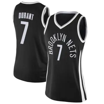 Brooklyn Nets Kevin Durant Jersey - City Edition - Women's Swingman Black