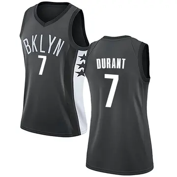 Brooklyn Nets Kevin Durant Jersey - Statement Edition - Women's Swingman Gray