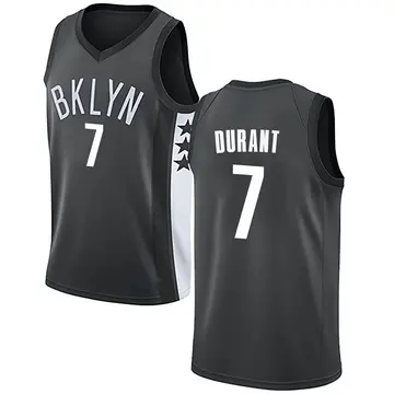 Brooklyn Nets Kevin Durant Jersey - Statement Edition - Youth Swingman Gray