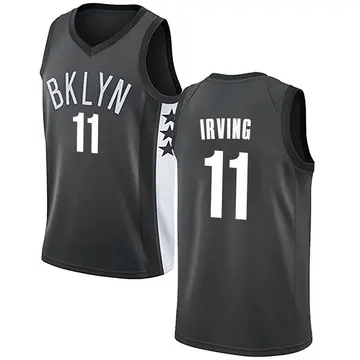 Brooklyn Nets Kyrie Irving Jersey - Statement Edition - Men's Swingman Gray
