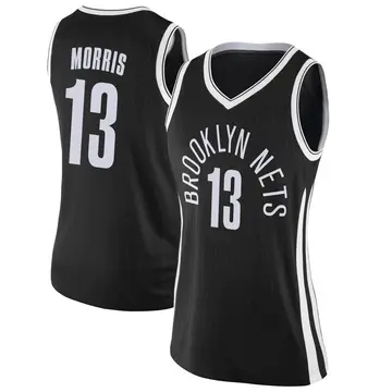 Brooklyn Nets Markieff Morris Jersey - City Edition - Women's Swingman Black