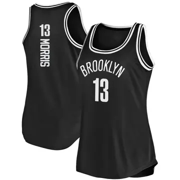 Brooklyn Nets Markieff Morris Tank Jersey - Icon Edition - Women's Fast Break Black