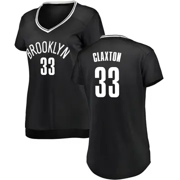 Brooklyn Nets Nic Claxton Jersey - Icon Edition - Women's Fast Break Black