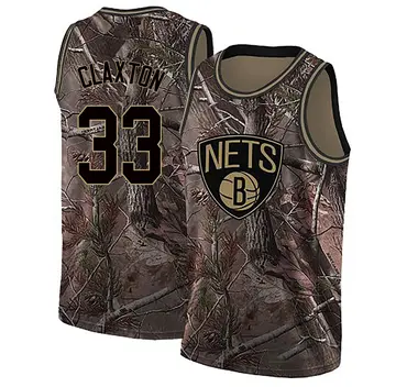 Brooklyn Nets Nic Claxton Realtree Collection Jersey - Youth Swingman Camo
