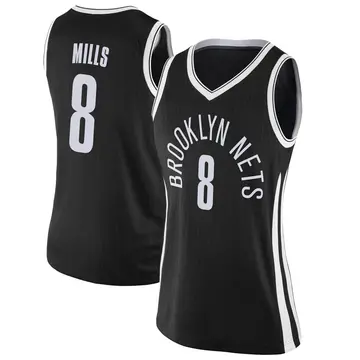 Brooklyn Nets Patty Mills Jersey - City Edition - Women's Swingman Black
