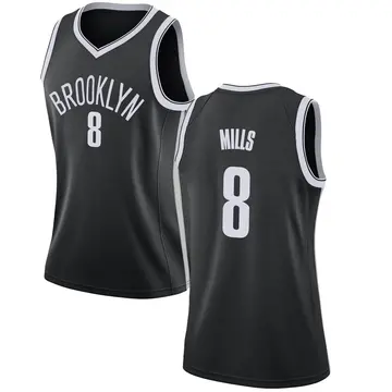 Brooklyn Nets Patty Mills Jersey - Icon Edition - Women's Swingman Black