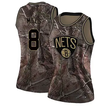 Brooklyn Nets Patty Mills Realtree Collection Jersey - Women's Swingman Camo