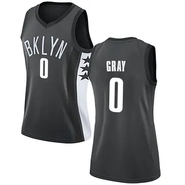 Brooklyn Nets RaiQuan Gray Jersey - Statement Edition - Women's Swingman Gray