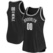 Brooklyn Nets Royce O'Neale Tank Jersey - Icon Edition - Women's Fast Break Black