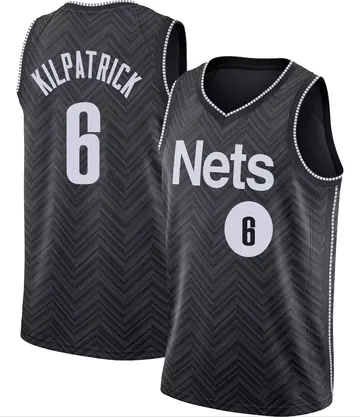 Brooklyn Nets Sean Kilpatrick 2020/21 Jersey - Earned Edition - Men's Swingman Black