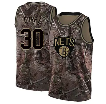 Brooklyn Nets Seth Curry Realtree Collection Jersey - Men's Swingman Camo