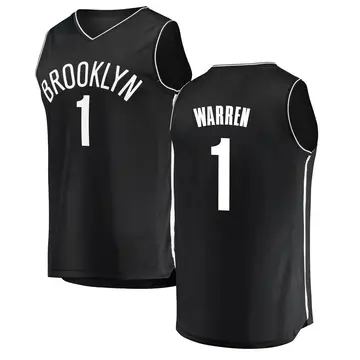 Brooklyn Nets T.J. Warren Jersey - Icon Edition - Men's Fast Break Black