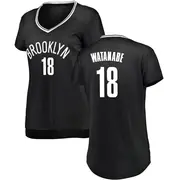 Brooklyn Nets Yuta Watanabe Jersey - Icon Edition - Women's Fast Break Black